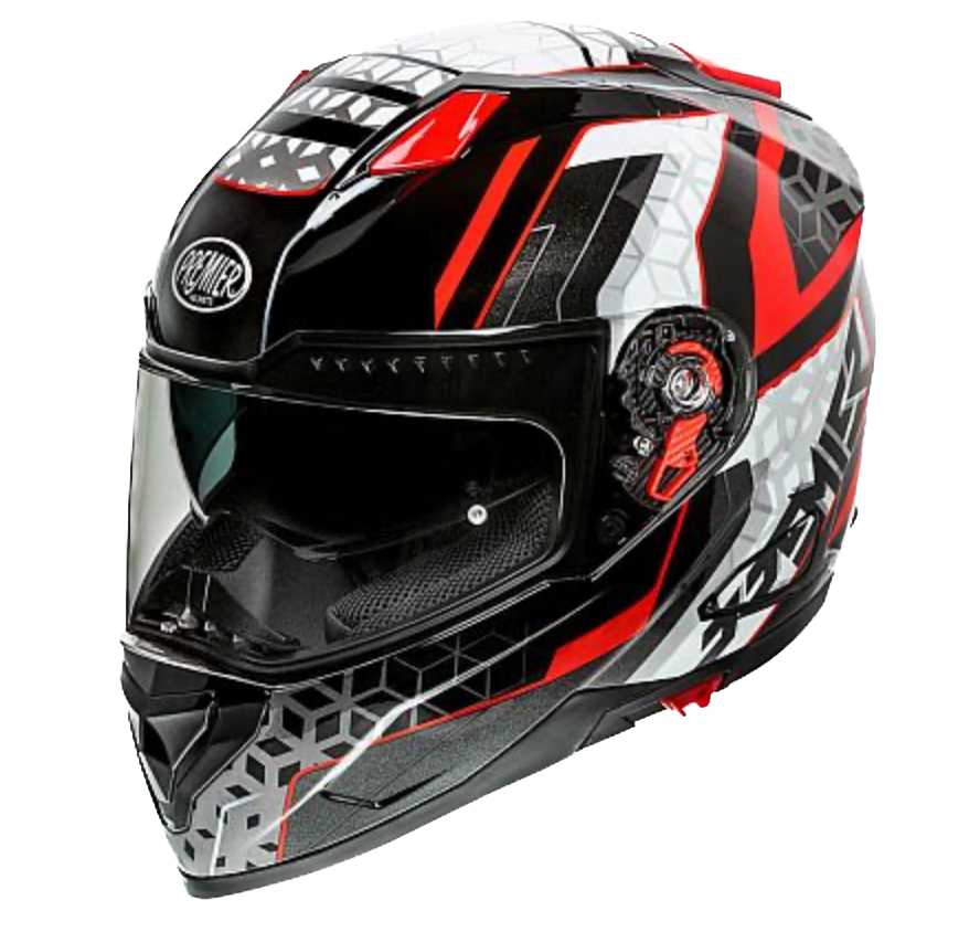 VYRUS, Casco Con Visierino Parasole - EM92