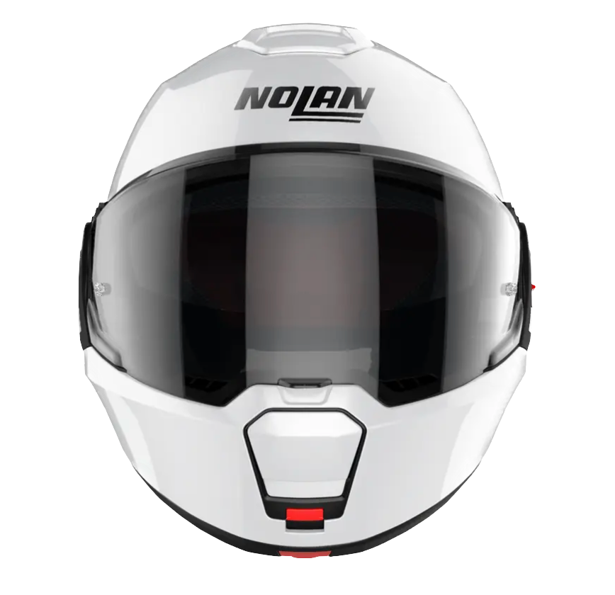 Nolan N120-1, Casco Modulare Con Rotazione Mentoniera - Classic N-Com METAL WHITE