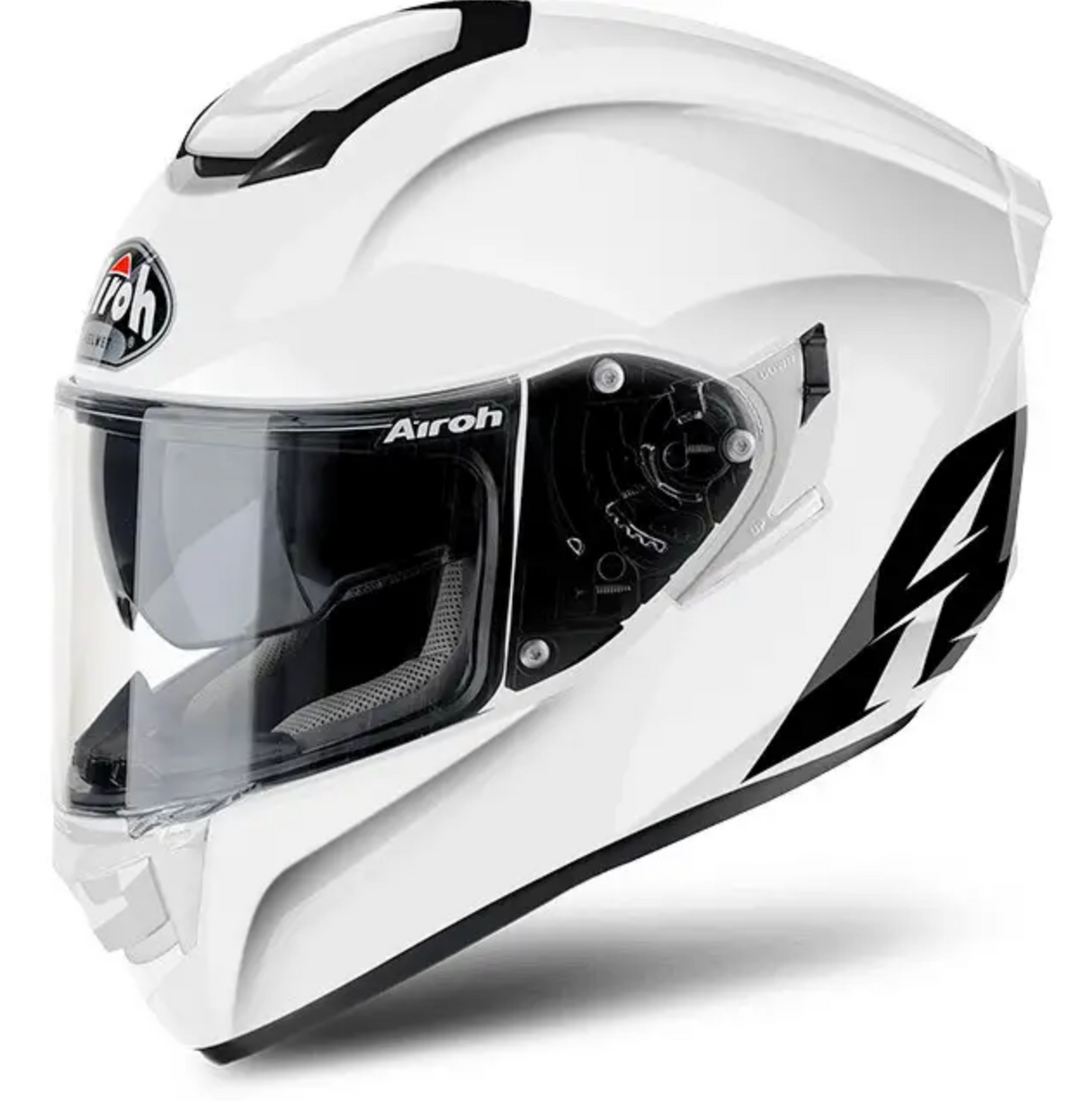 Airoh ST.501, Casco Integrale In Carbonio e Kevlar con visierino parasole - Bianco Lucido