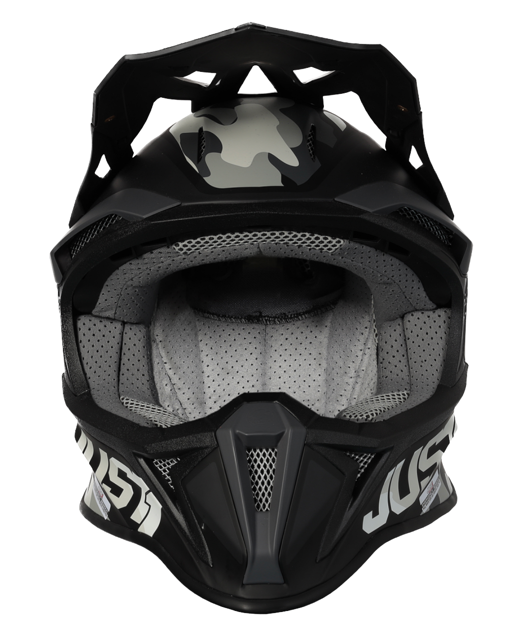 Just1, J18 MIPS Rockstar, Casco Integrale Cross/Enduro - CAMO CITY BLACK MATT