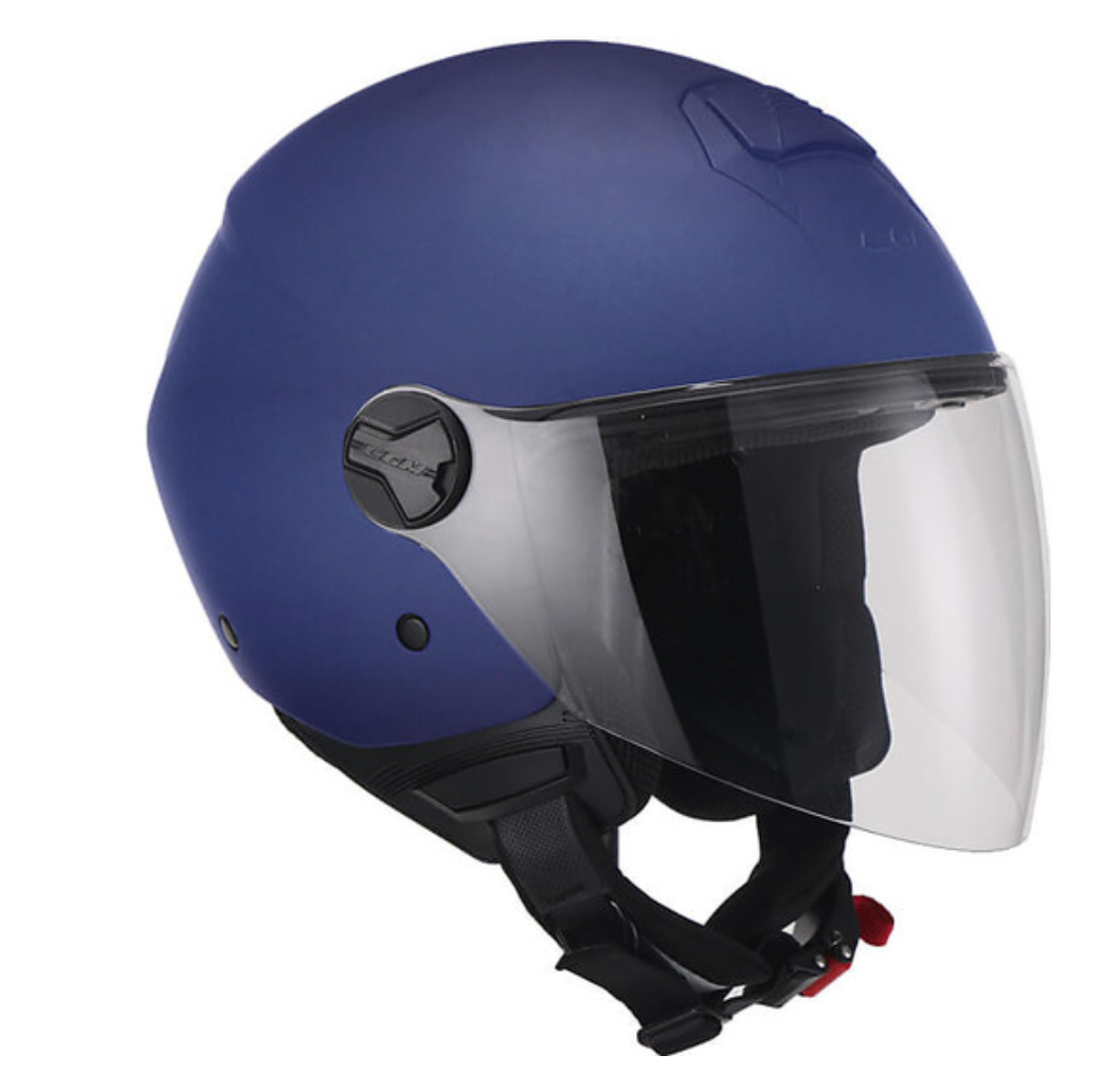 Casco 107A FLORENCE MONO Blu satinato lunga