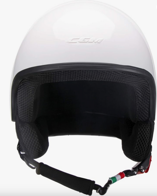 Casco 104 E MALINDI BASIC BIANCO