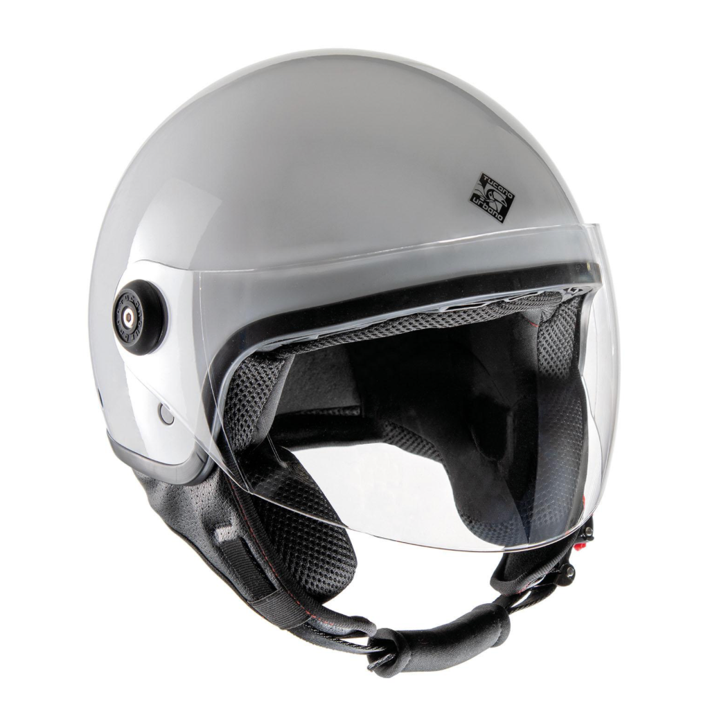 Casco Demi-jet EL'JETTIN Bianco Ghiaccio Lucido