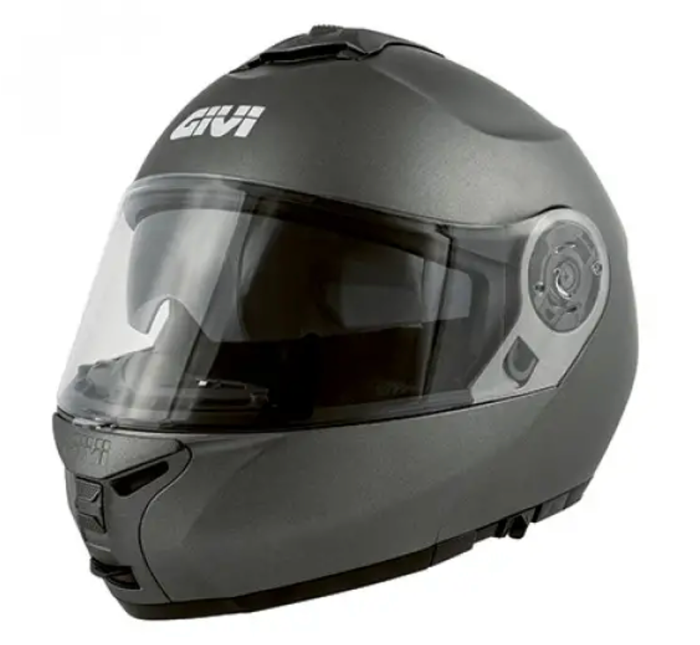 Givi, X20 Casco Modulare Con Doppia Visiera EXPEDITION TITANIO