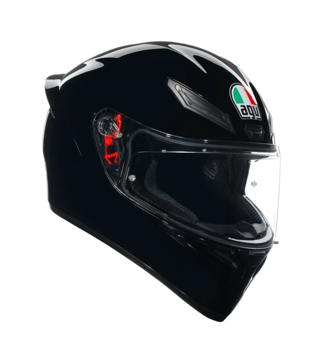 AGV K1 S BLACK NERO LUCIDO