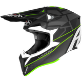 Airoh Wraap, Casco Integrale Off Road - Mood Green Matt