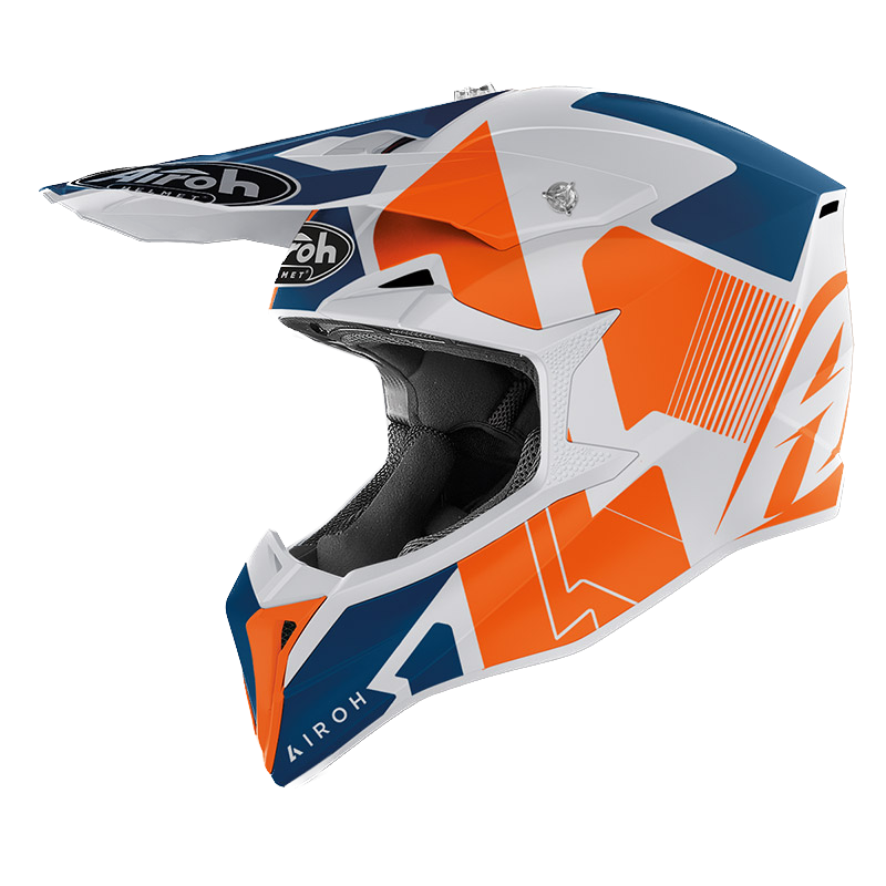 Airoh Wraap, Casco Integrale Off Road - Raze Orange Matt