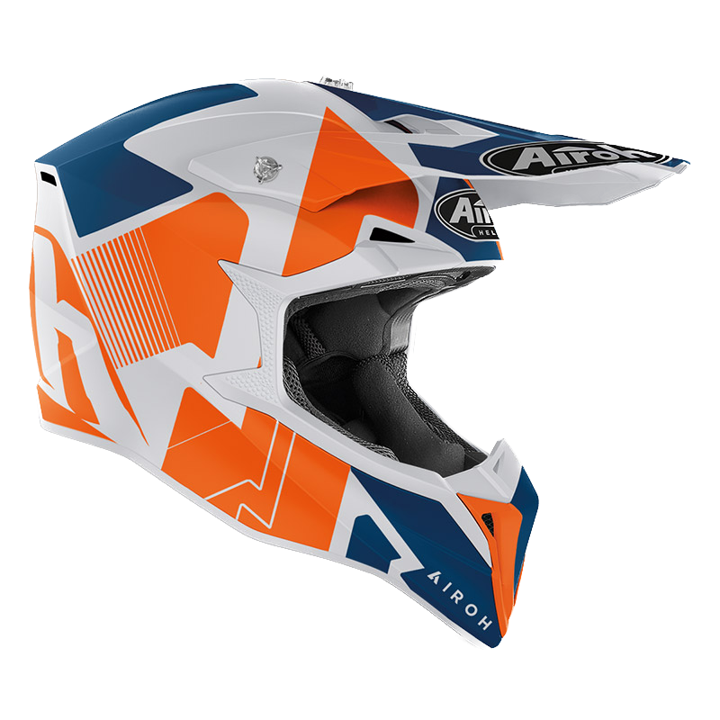 Airoh Wraap, Casco Integrale Off Road - Raze Orange Matt