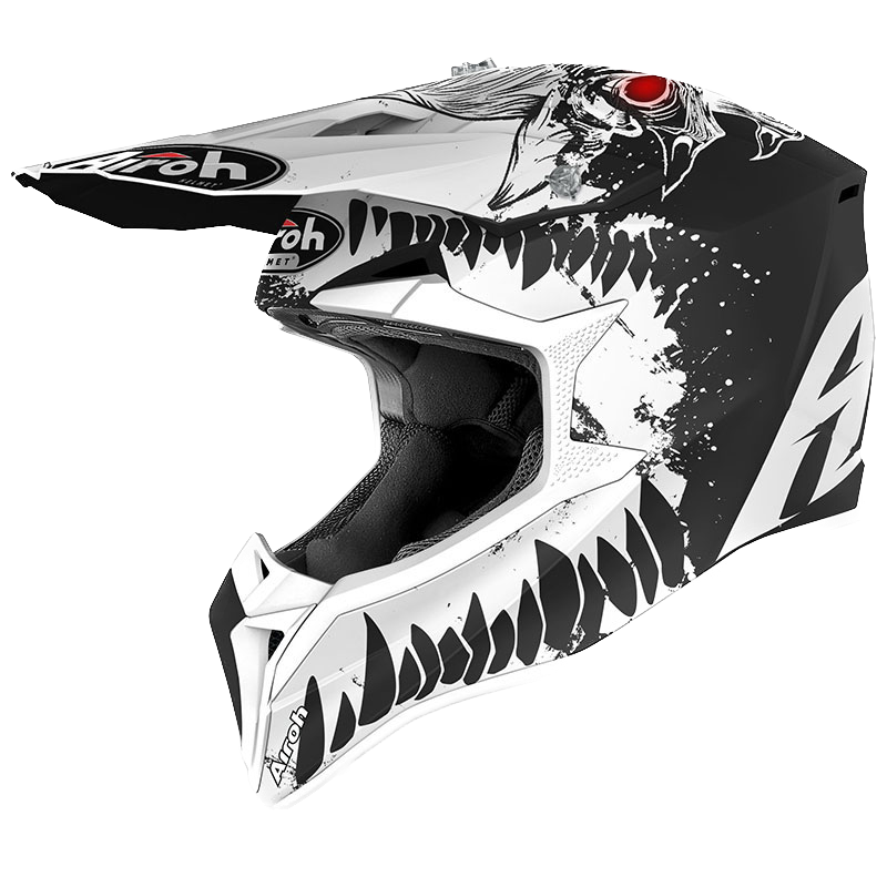 Airoh Wraap, Casco Integrale Off Road - Beast Matt