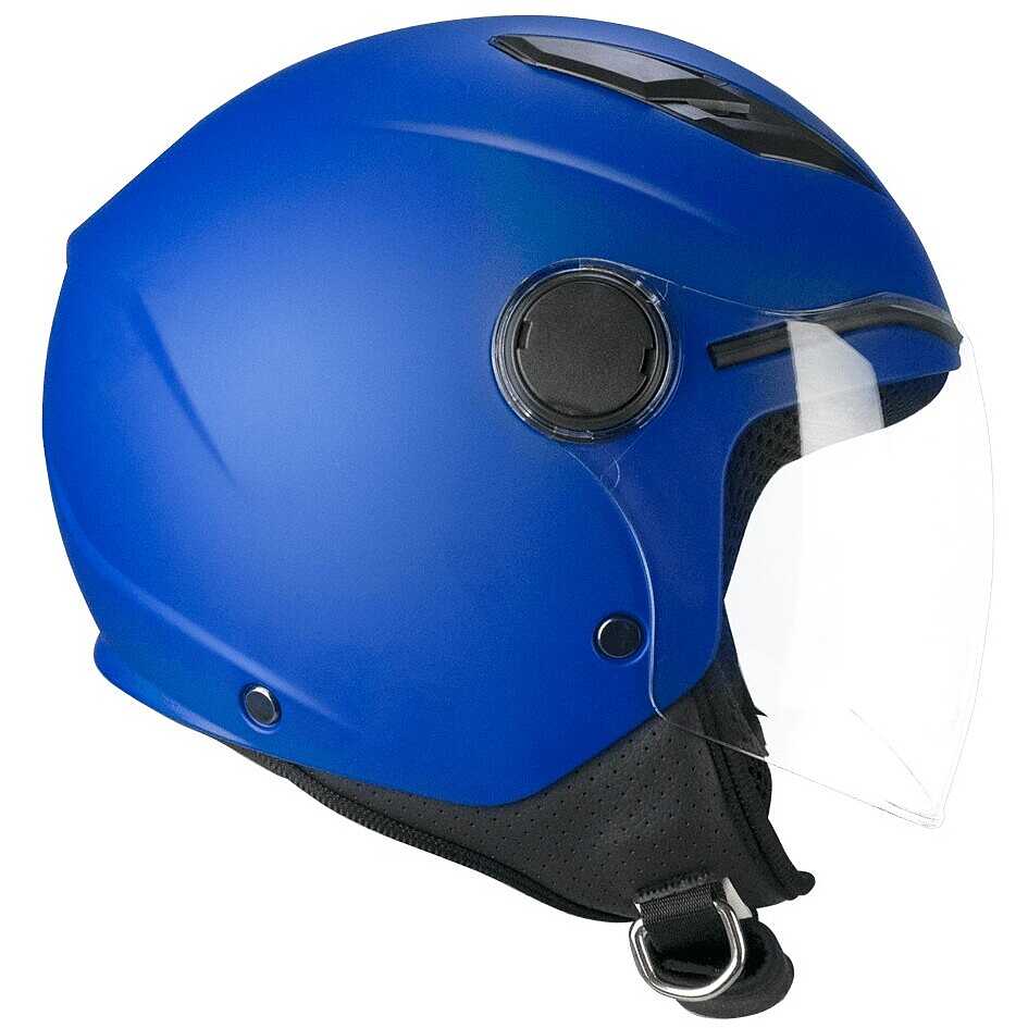 Casco jet bambino 2MHA POD MONO Blu opaco