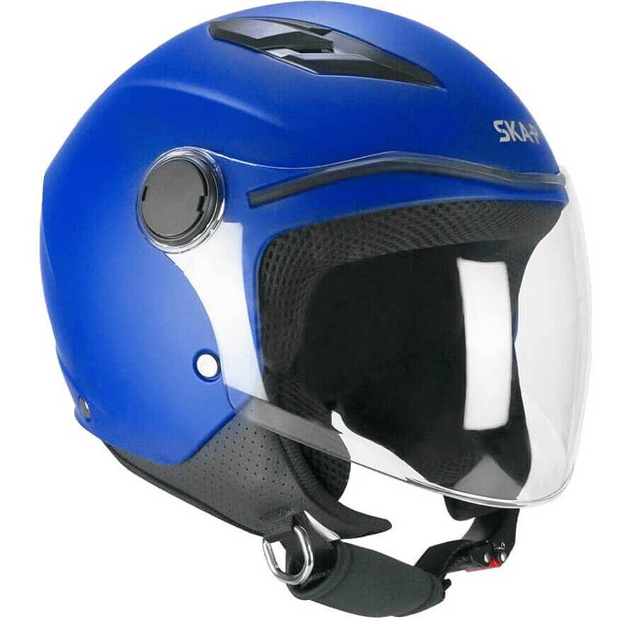 Casco jet bambino 2MHA POD MONO Blu opaco