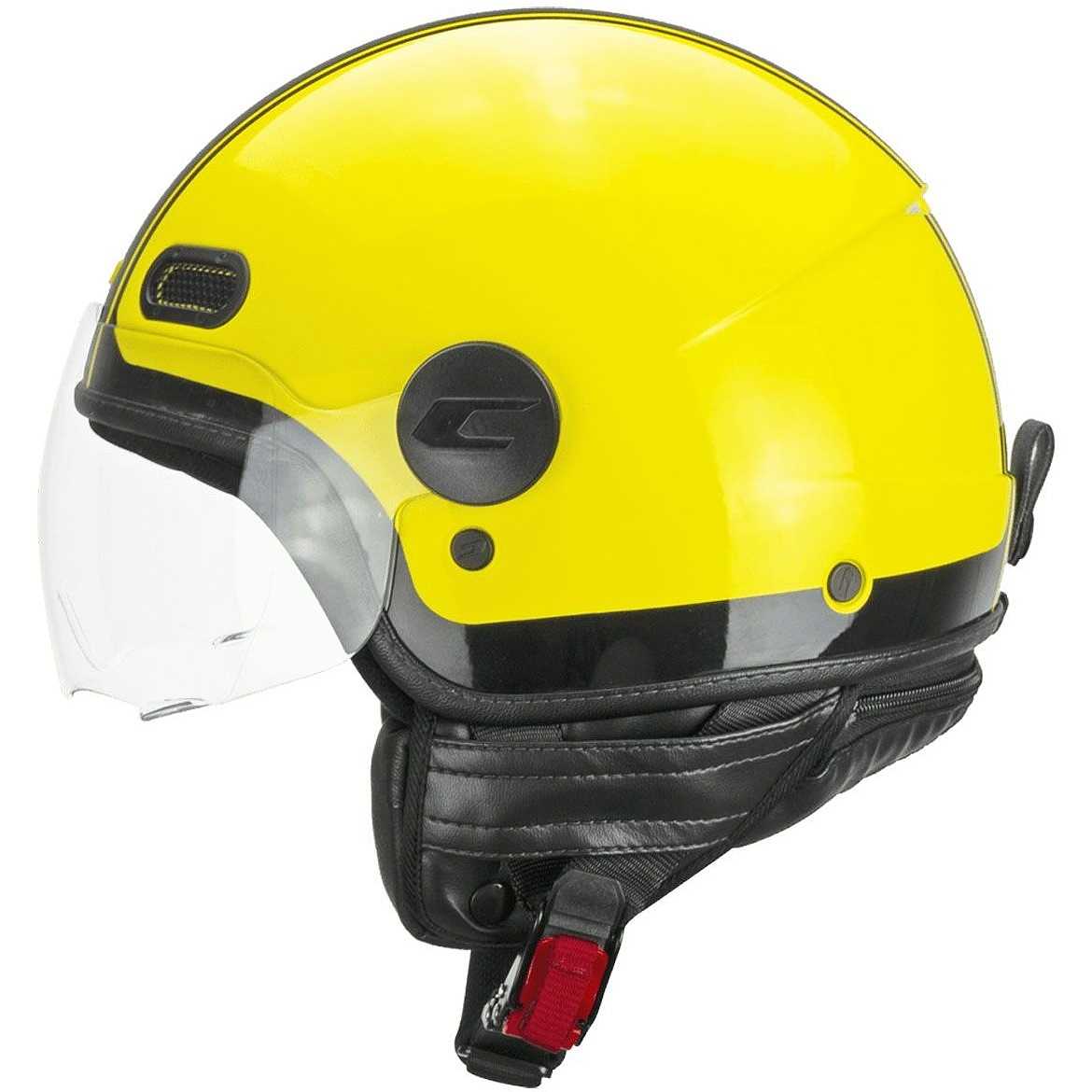 Casco 109x GLOBO GIALLO NERO sagomata