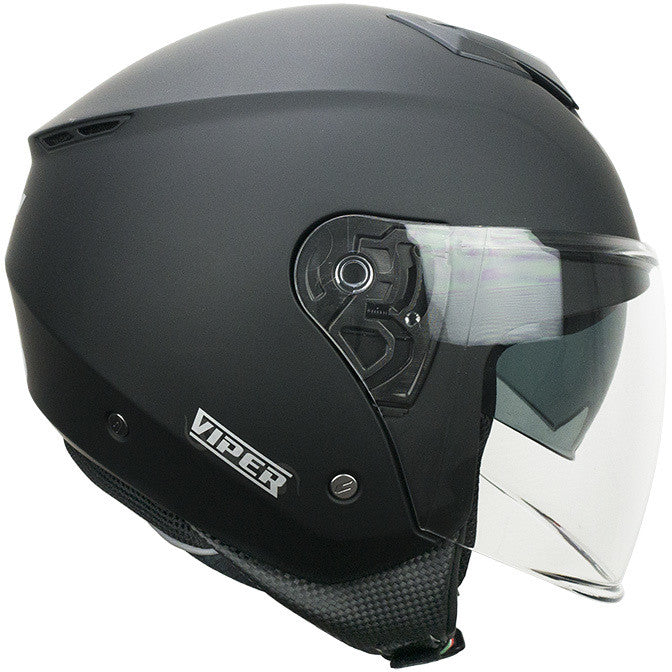 Casco 125A VIPER NERO OPACO