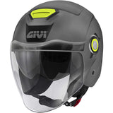 GIVI CASCO JET 12.5B GRIGIO LUCIDO