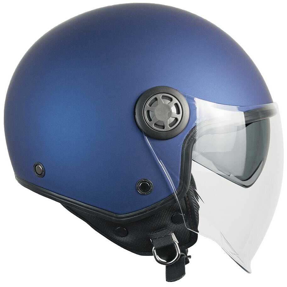 Casco 1SH ZED MONO BLU SATINATO