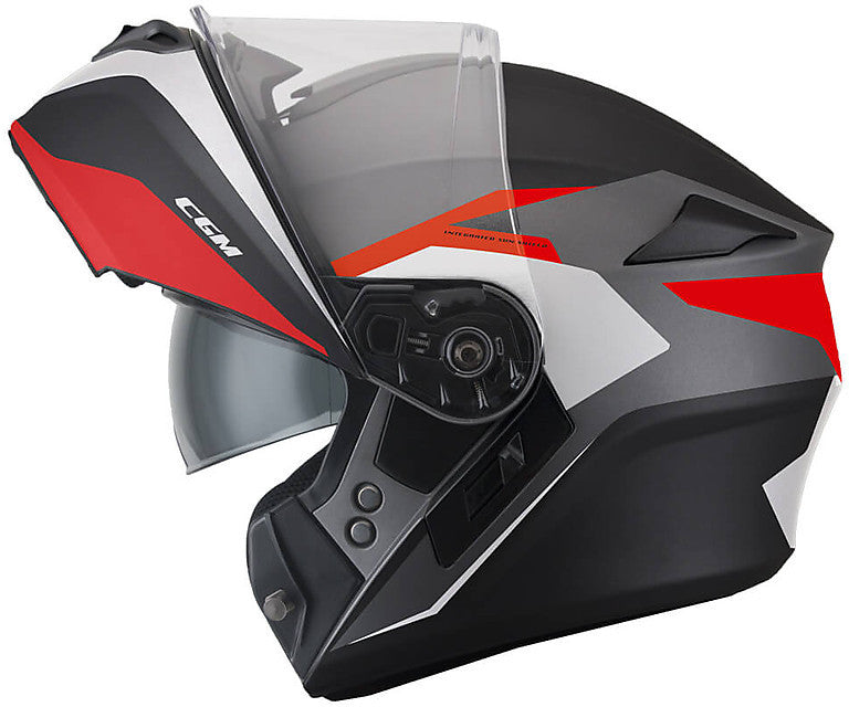 Casco 508G DRESDA Rosso opaco XXL