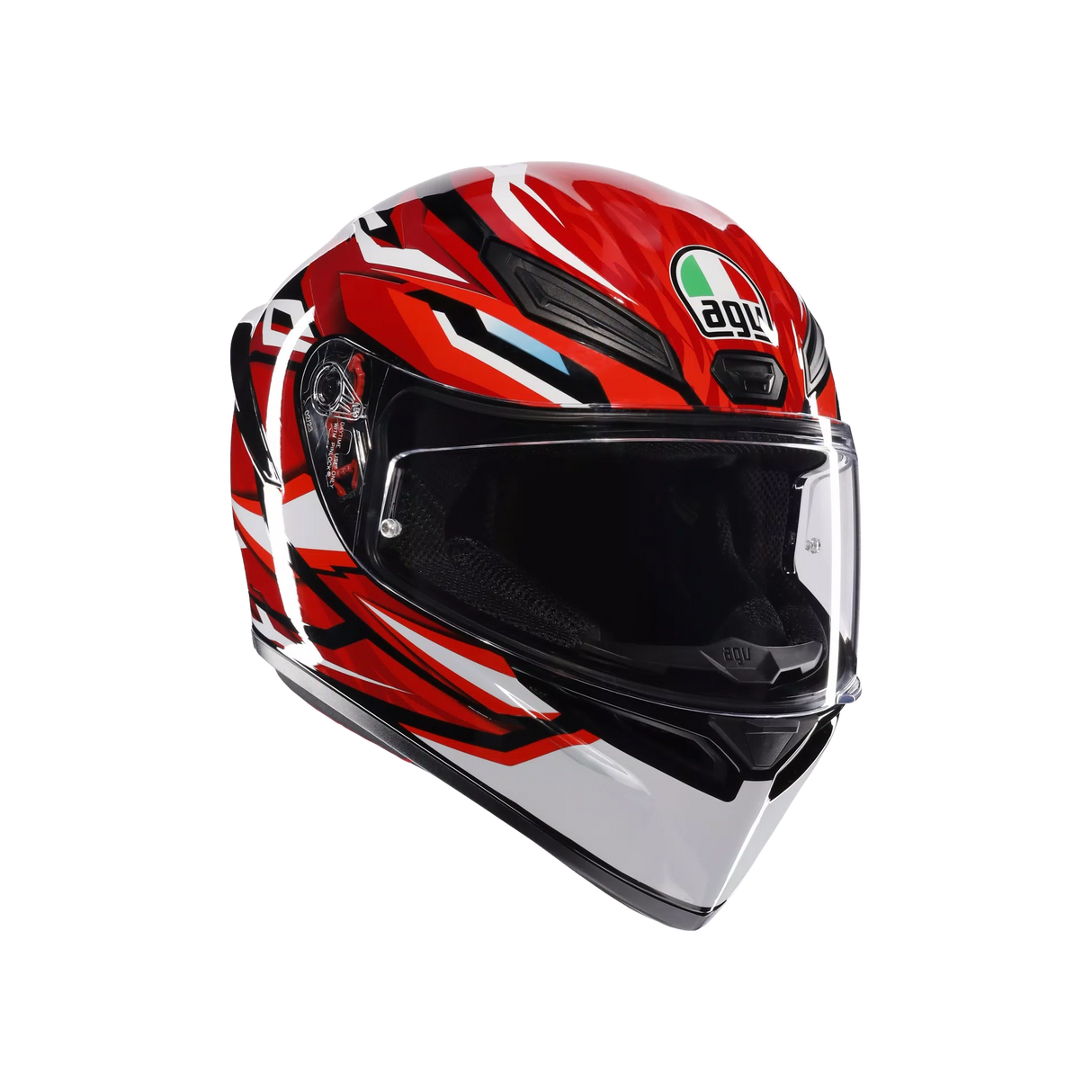 AGV K1 S LION BLACK/ RED/ WHITE