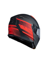 Origine Delta BT, Casco Modulare Doppia Visiera Con Bluetooth - ROW FLUO RED BLACK
