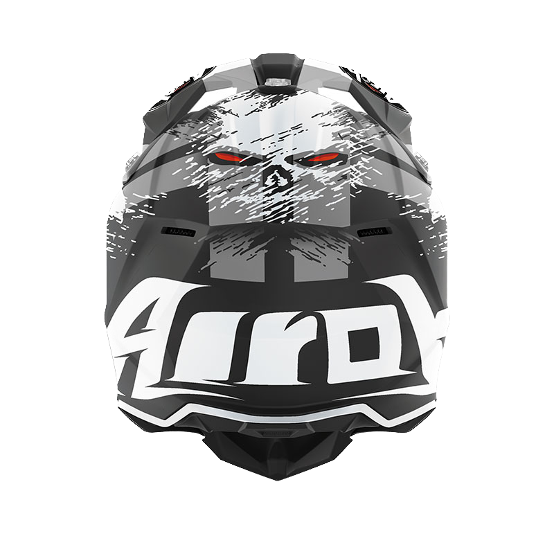 Airoh Wraap, Casco Integrale Off Road - Demon Matt