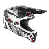 Airoh Wraap, Casco Integrale Off Road - Demon Matt