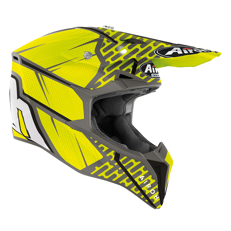 Airoh Wraap, Casco Integrale Off Road - Idol Anthracite Matt