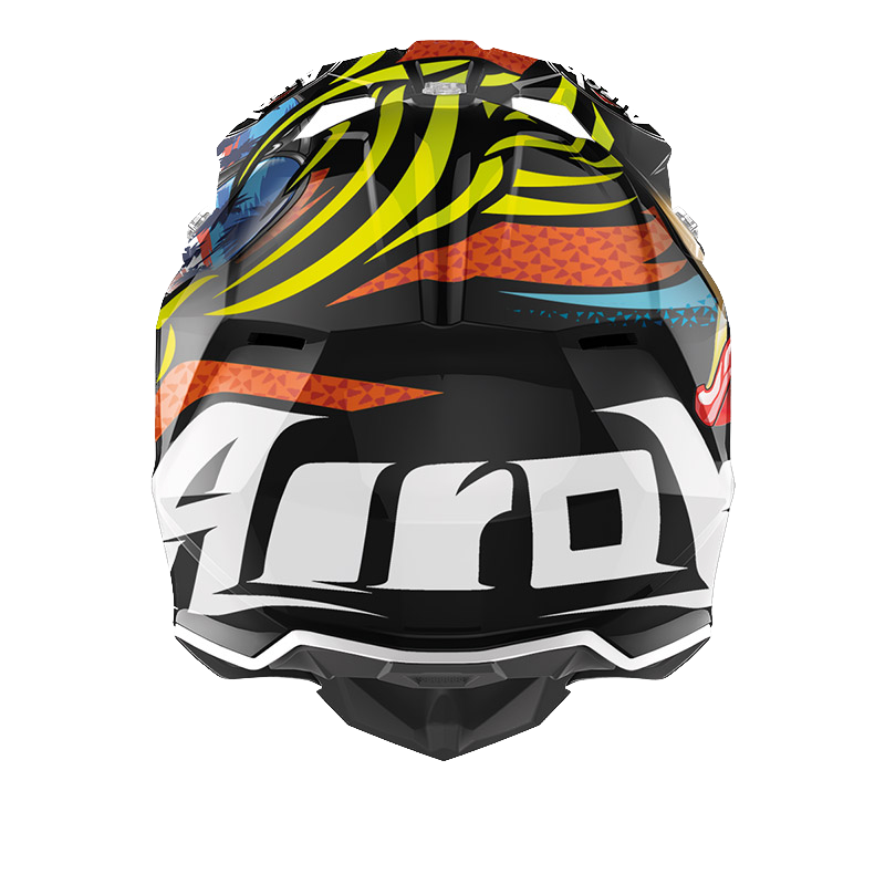 Airoh Wraap, Casco Integrale Off Road - Lollipop Gloss