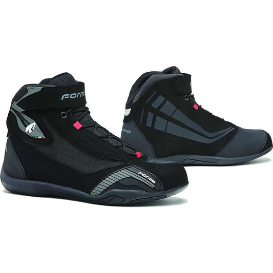 FORMA, SCARPE DA MOTO UNISEX GENESIS BLACK