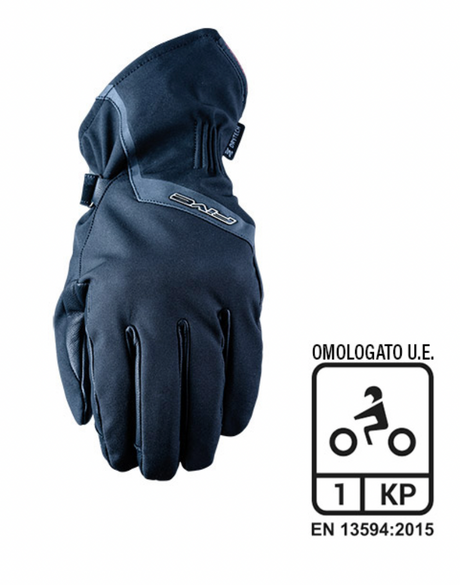 GUANTI INVERNALI FIVE MILANO EVO WP BLACK alexmotostore