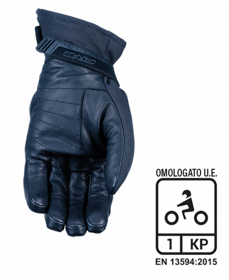 GUANTI INVERNALI FIVE MILANO EVO WP BLACK alexmotostore