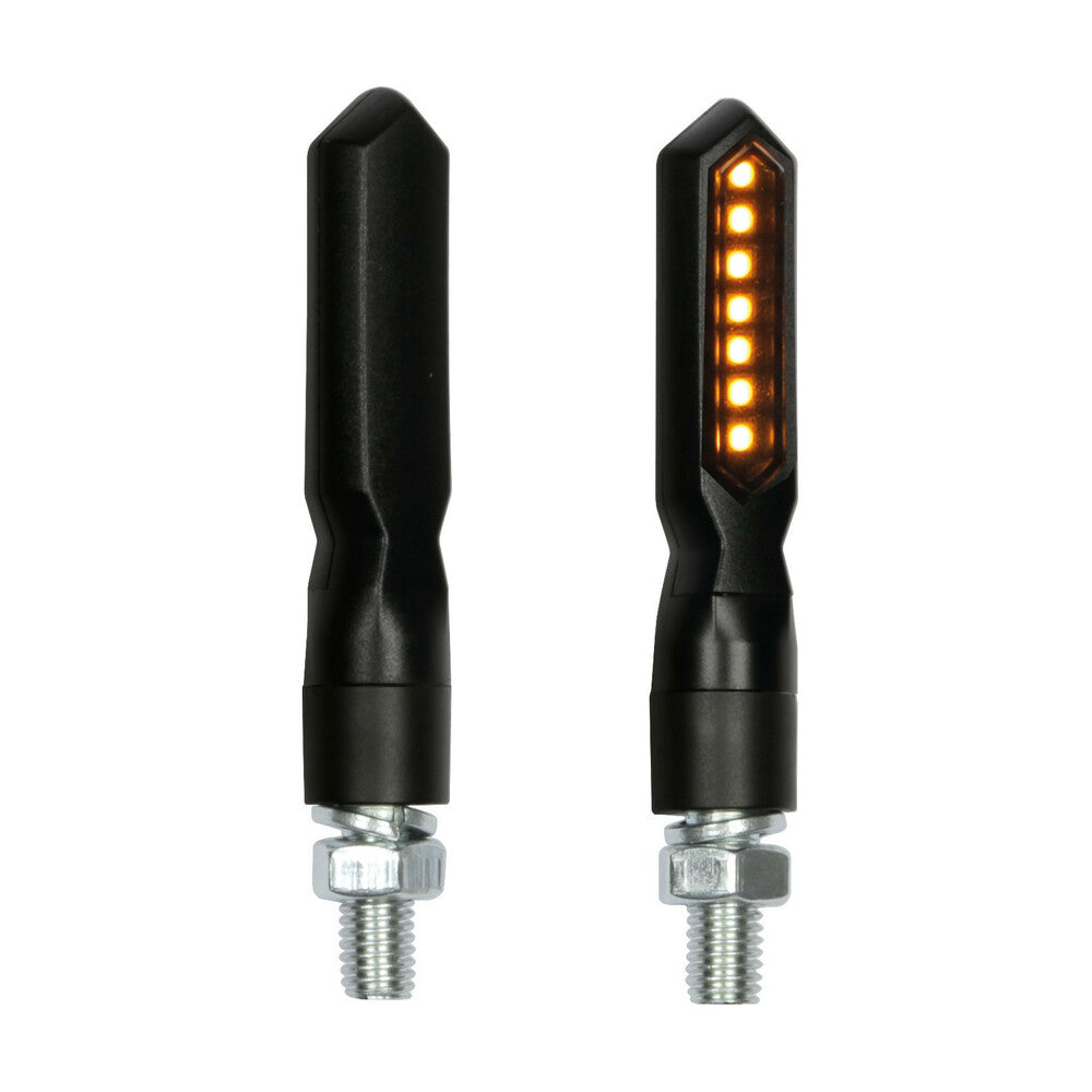 LAMPA Art. 90479 Piercer SQ, indicatori di direzione a led sequenziale - 12V LED alexmotostore