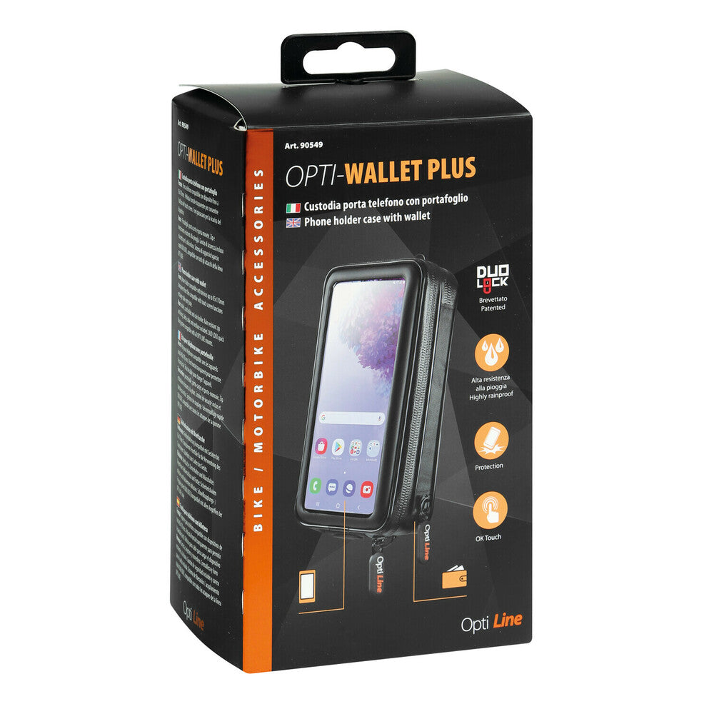 LAMPA Art. 90549, Wallet Plus, custodia porta telefono con portafoglio alexmotostore