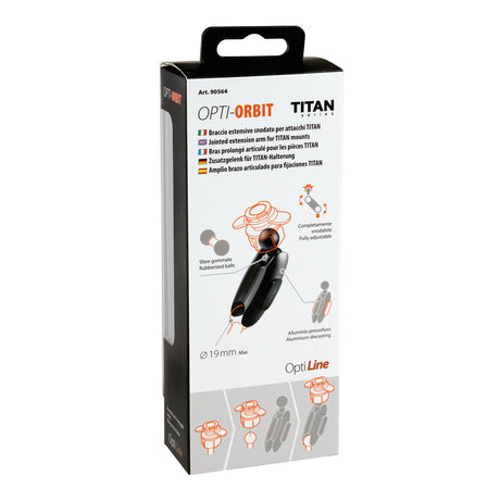 LAMPA Art. 90564, Titan Orbit, braccio estensivo snodato per supporti Titan alexmotostore