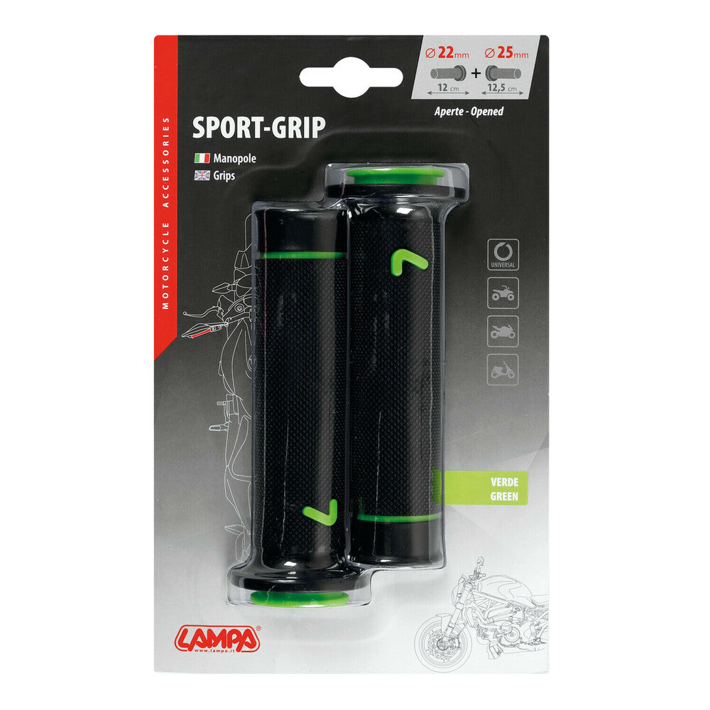 LAMPA Art. 90580 Sport-Grip, manopole universali alexmotostore