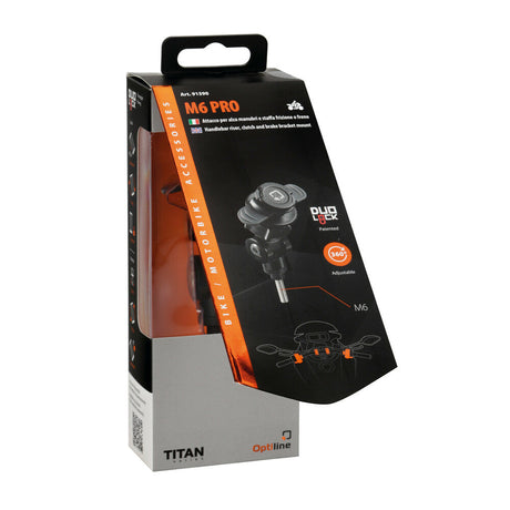 LAMPA Art. 91590, Titan M6 Pro, supporto con attacco per viti e riser M6 alexmotostore