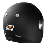 ORIGINE CASCO INTEGRALE VINTAGE IN FIBRA DI VETRO ANNI '70 - VEGA MATT BLACK alexmotostore